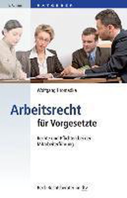 Arbeitsrecht für Vorgesetzte - cover