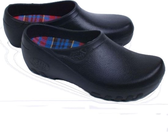 Abeba 9252-37 Rubber Chaussures sabot Taille 37 Noir 
