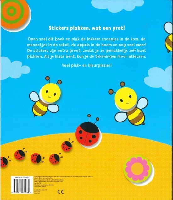 Thumbnail van een extra afbeelding van het spel Superleuk kleur- en stickerboek voor de allerkleinsten 2-4 jaar
