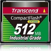 Transcend TS512MCF200I flashgeheugen 0,5 GB CompactFlash