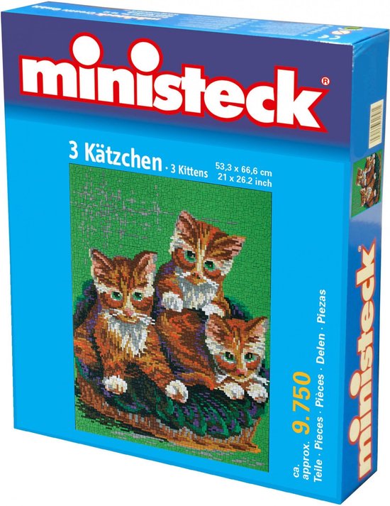 bol.com | Ministeck: 3 Katten