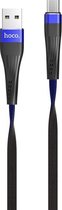 Hoco - U39 Slender Micro USB naar USB Kabel - Blauw/Zwart