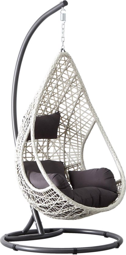 SenS Line hangstoel Mona Relax - Wicker - Ø103 cm x 205 cm - Naturel |  bol.com