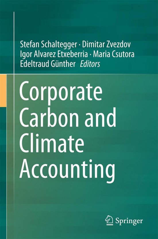 Corporate Carbon and Climate Accounting - cover