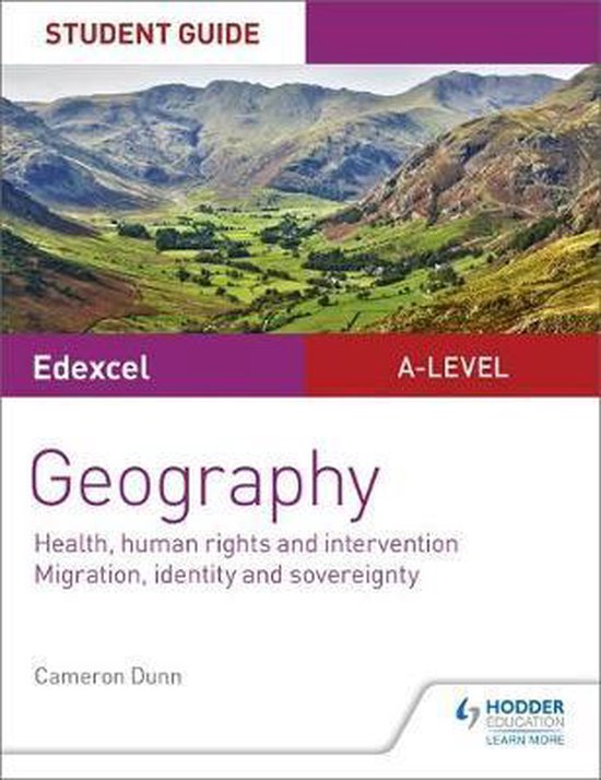 Edexcel Alevel Geography Student Guide 5 9781510448025 Cameron