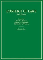 Hornbook Series- Conflict of Laws