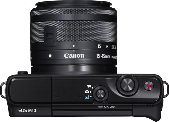 Canon EOS M10 + 15-45mm IS STM - Zwart | bol