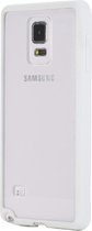 Samsung Galaxy Note 4 Hoesje - Rock - Enchanting Serie - Hard Kunststof Backcover - Wit - Hoesje Geschikt Voor Samsung Galaxy Note 4