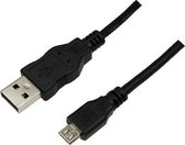 Logilink - USB 2.0 A Male naar USB 2.0 Micro Male - 1.8 m