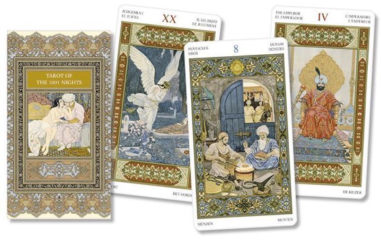 Cover van het boek 'Scarabeo Tarot van 1001 Nacht nl'