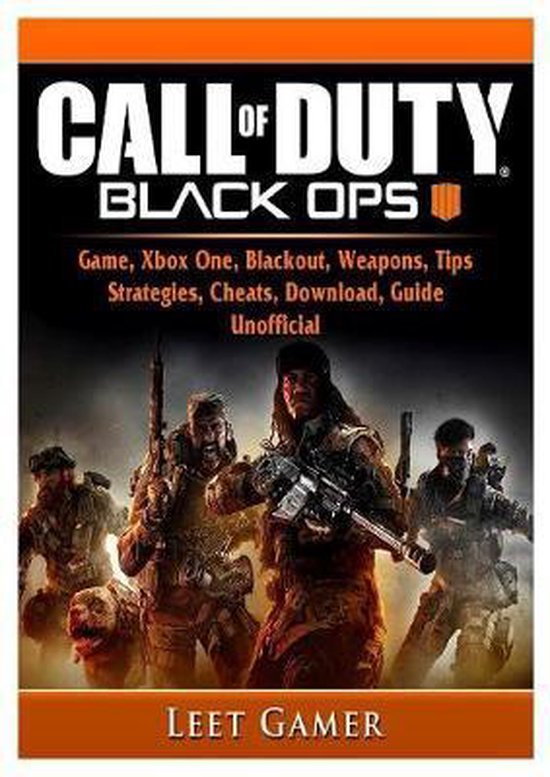 Call of Duty Black Ops 4 Game, Xbox One, Blackout, Weapons,  ... - cover