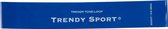 Trendy Sport - Tone-Loop - naadloos - blauw - extra zware weerstand - 50 mm x 1.1 mm x 30 cm - getrainde  - Weerstandsband - 15.8 tot 18 kg