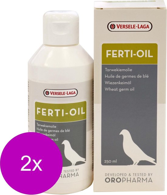 VerseleLaga Oropharma FertiOil Tarwekiemolie Duivensupplement 2 x