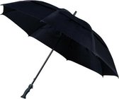 Parapluie tempête extra fort noir coupe-vent 130 cm