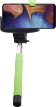 Shop4 - Samsung Galaxy A20e Selfie Stick Bluetooth Groen