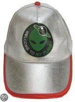 Baseball pet space welcome to my planet -  carnaval ruimtevaart aliens  planeet optocht thema feest base ball