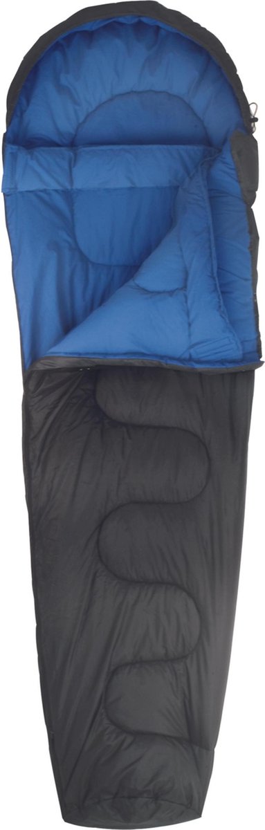 Eurotrail Slaapzak Kathmandu - Black/Royal Blue