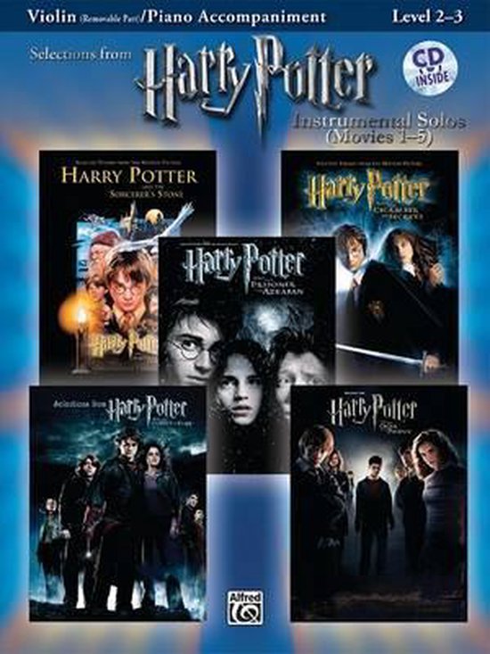 Harry Potter Solos Violin Bk & CD