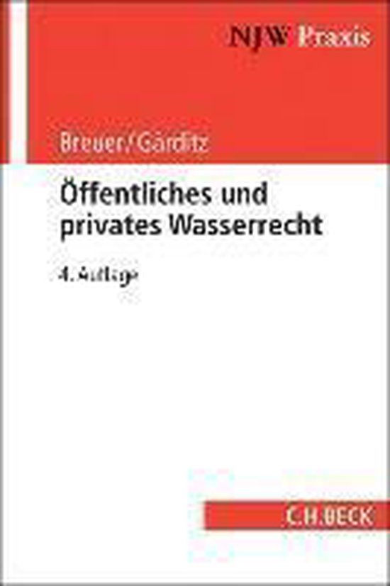 Öffentliches und privates Wasserrecht - cover