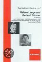 Helene Lange und Gertrud B&auml;umer