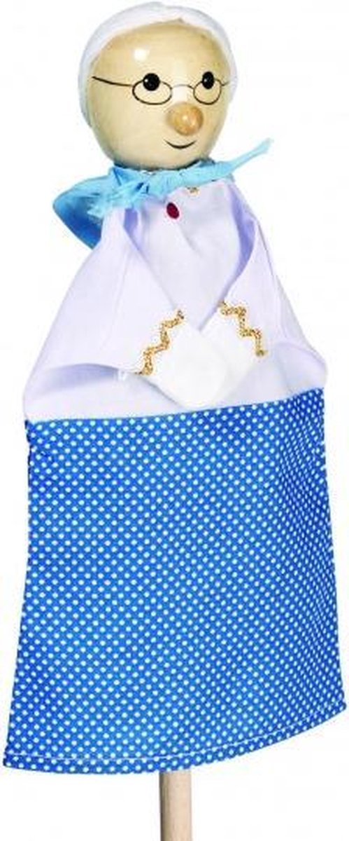Goki Handpop Grootmoeder 27cm
