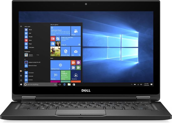 DELL Latitude 5289 2.60GHz i5-7300U 12.5'' 1920 x 1080Pixels Touchscreen Zwart Hybride (2-in-1) - Dell - Hoofdafbeelding