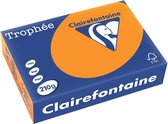 Clairefontaine Trophée Intense A4 orange vif 210 g 250 feuilles
