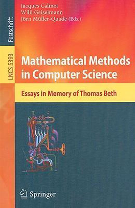 Lecture Notes in Computer Science5393- Mathematical Methods  ... - cover
