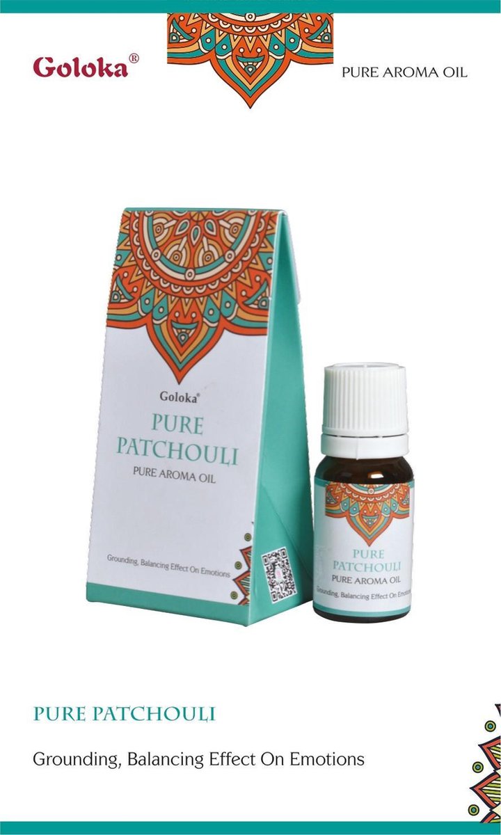 Goedkoopste Goloka fragrance oil Pure Patchouli 10ml