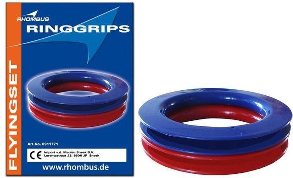 Rhombus vliegerset handgrepen afbeelding