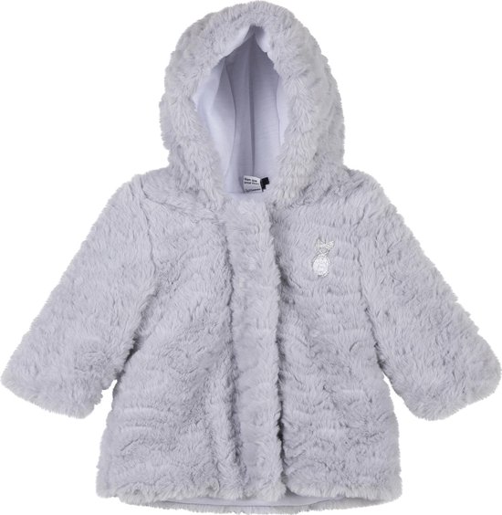 Feetje meisjes reversible fake fur jasje Swanlake
