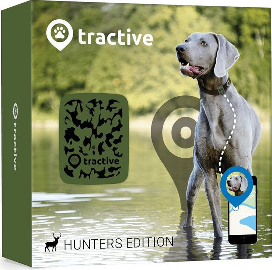 Tractive GPS Tracker Hond – Nr. 1 GPS huisdieren tracker voor hond tracking  – Hunter... | bol.com