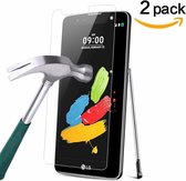 2 stuks Glass Screenprotector voor LG Stylus 2 Plus - Tempered Glass