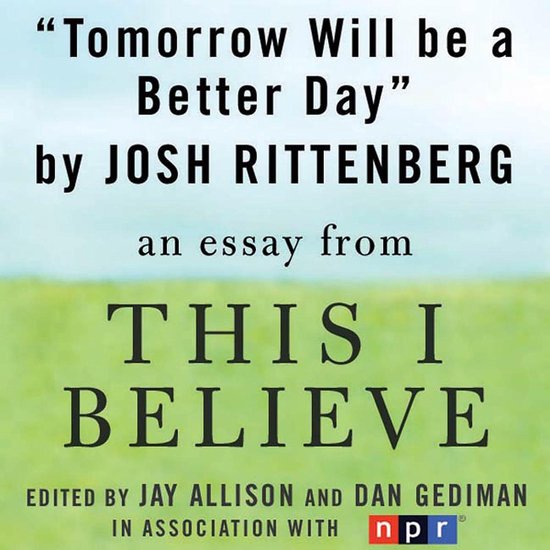 Josh Rittenberg Tomorrow Will be a Better Day, Josh Rittenberg | 9781427203878 | Boeken ...