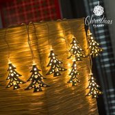 Kerstboom LED Slinger - Met warm licht, 10 Led lampen