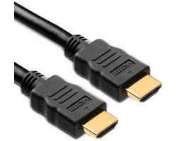Benza HDMI High Speed Kabel voor beeld, geluid en internet (ethernet) - 0,50 Meter Zwart