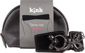 K;INK Tame Me Halsband - BDSM - Zwart - 33,5 tot 43,5 cm