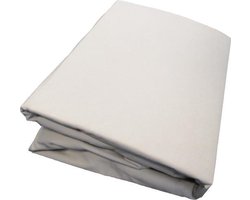 Garnet Hill Hoeslaken - Flanel - Litsjumeaux XL - 200x200 cm - Zand