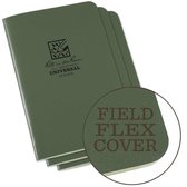 Rite in the Rain Notebook Stapled 3 Pack Groen / Green
