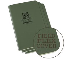 Rite in the Rain Notebook Stapled 3 Pack Groen / Green