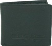 Heren portemonnee zwart billfold compact