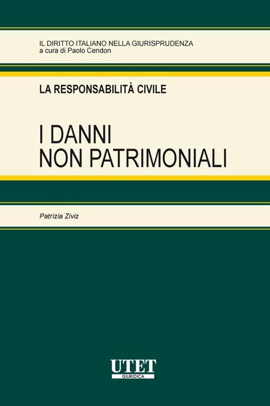 I danni non patrimoniali - cover