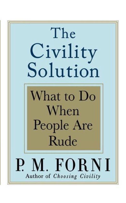 The Civility Solution - cover