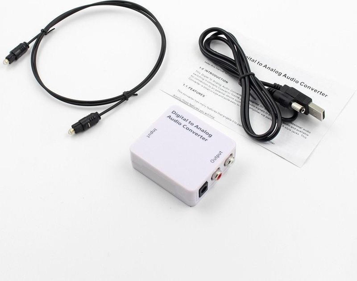 Convertisseur Audio Multifonction 192 KHz Tohilkel DAC Pour HDMI ARC Toslink Optique SPDIF Coaxial Vers Jack 3,5 Mm AUX Stéréo R/L Adaptateur Audio