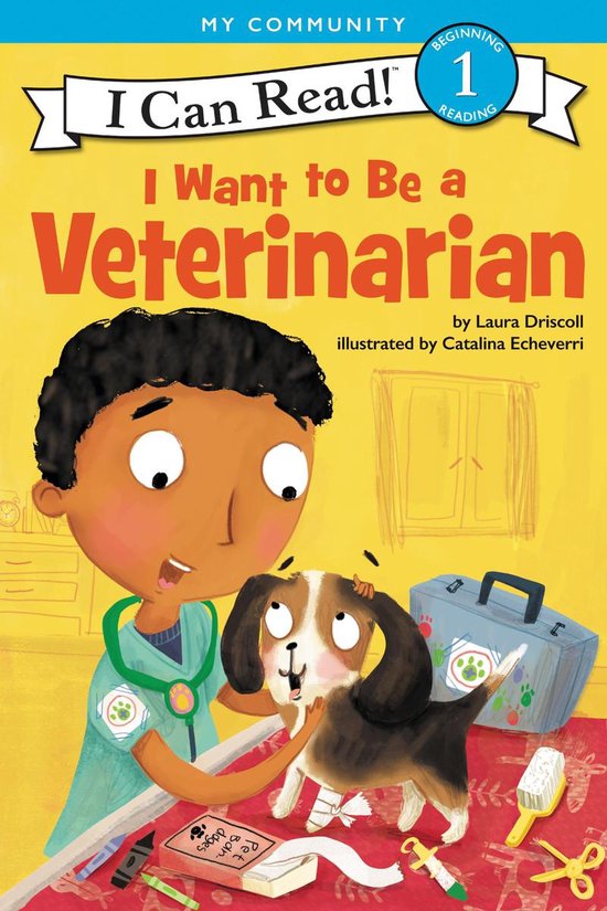 I Can Read 1 - I Want to Be a Veterinarian - cover