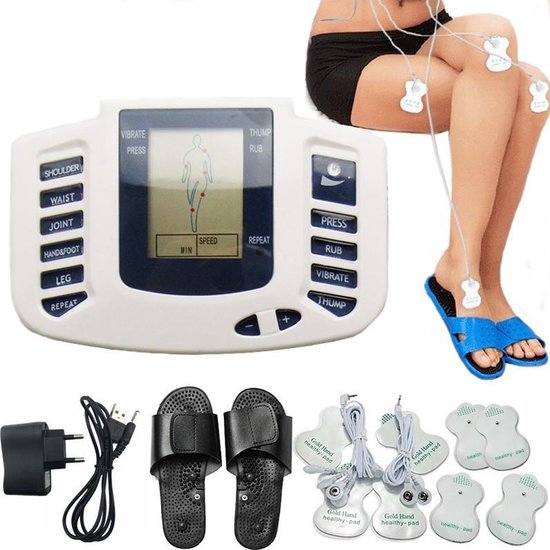 Tens And Shiatsu Voetmassage Massage Apparaat Ems Therapie Elektrische Spier Stimulator 8118