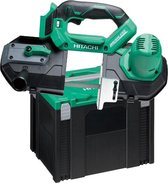 Hitachi CB18DBL(W4S) Accu Bandzaag 18V exclusief accu's en lader, in systainer (Prijs per stuk)