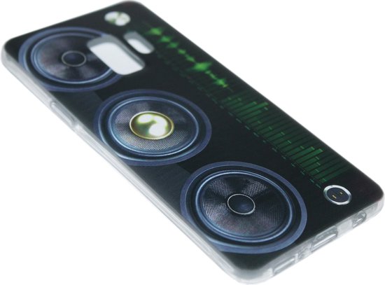 Radio muziek siliconen hoesje Geschikt voor Samsung Galaxy S9 Plus