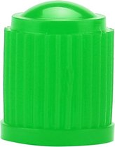 4 Groene Universele ventieldopjes voor de auto (Plastic)