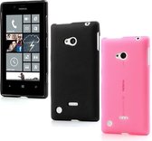 3in1 Set Matte silicone hoesje Nokia Lumia 720
